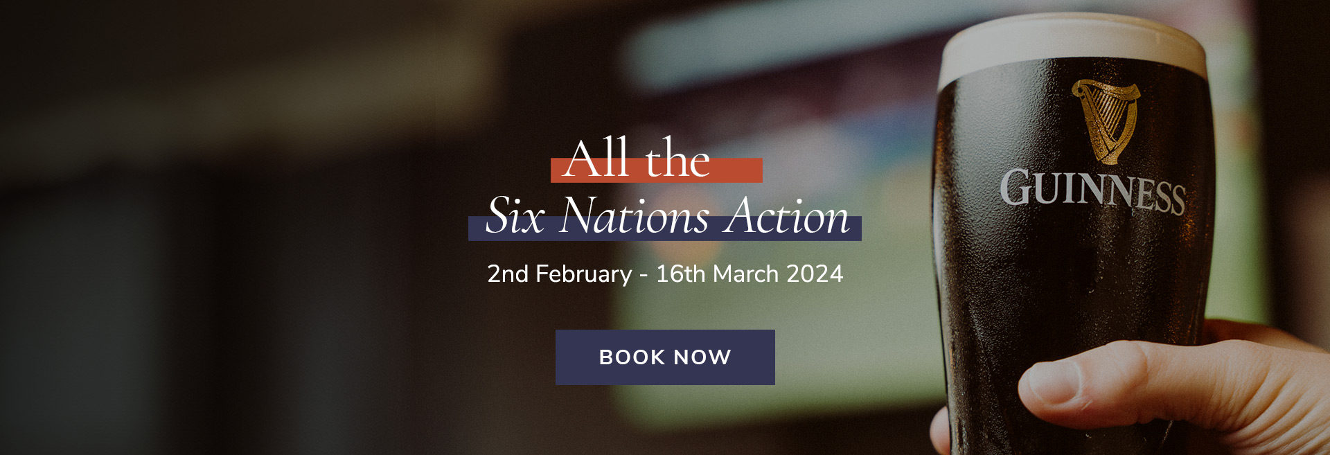 Rugby Six Nations 2024 at The White Horse